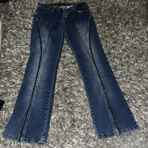 A fun pair of retro disco style jeans